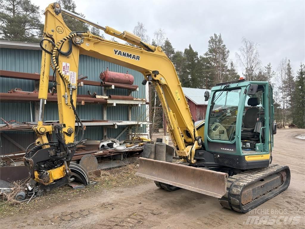 Yanmar VIO80-1A Малые экскаваторы 7т-12т