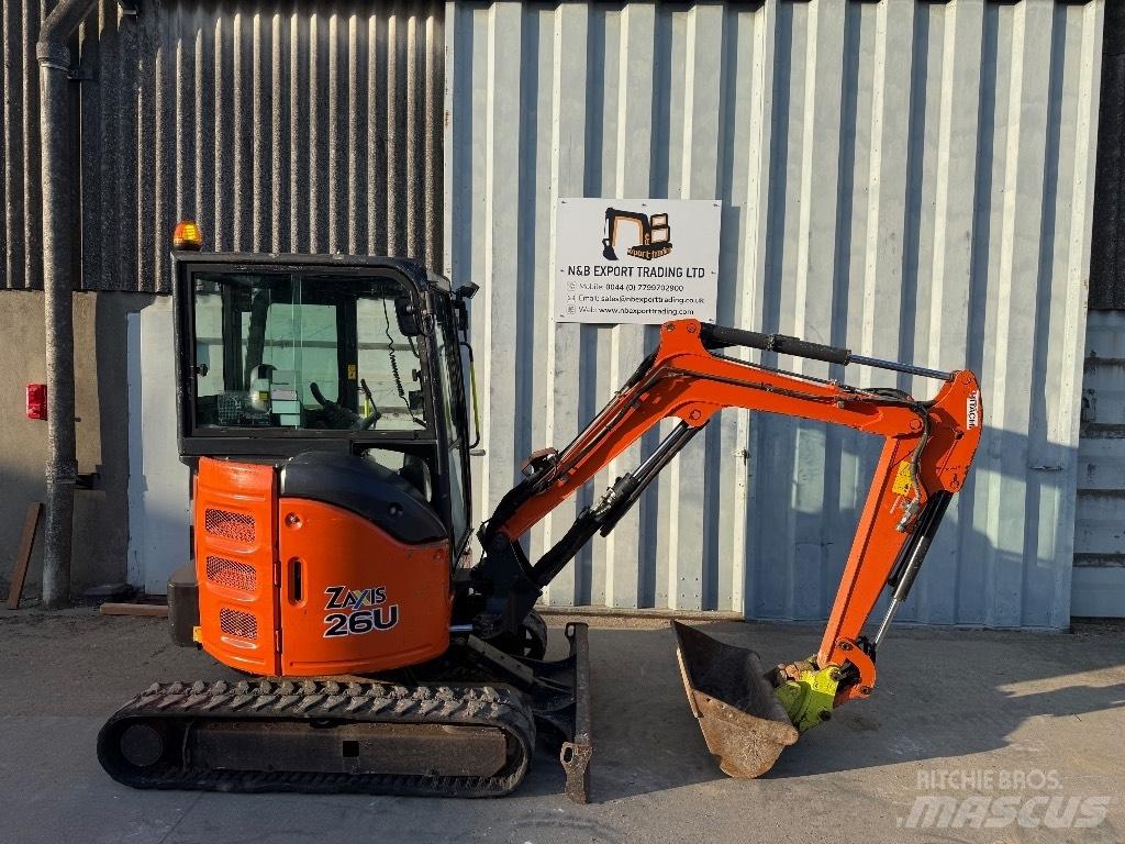 Hitachi ZX 26 Мини-экскаваторы