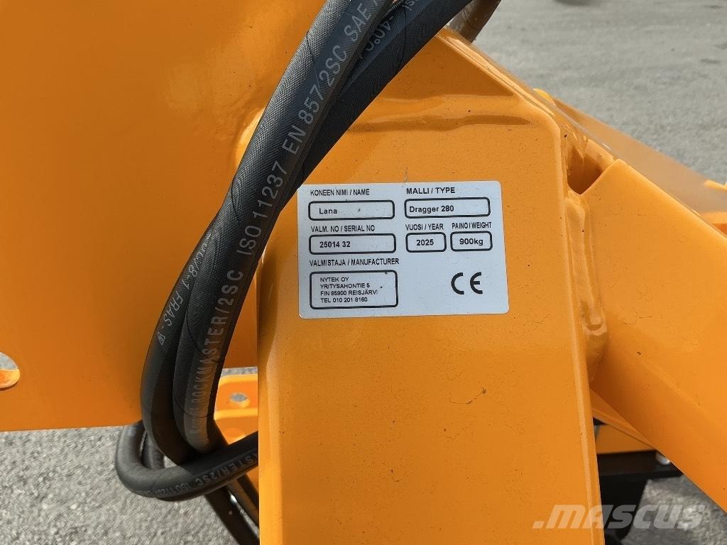 Wieska DRAGGER 280 Снегоуборочные скребки