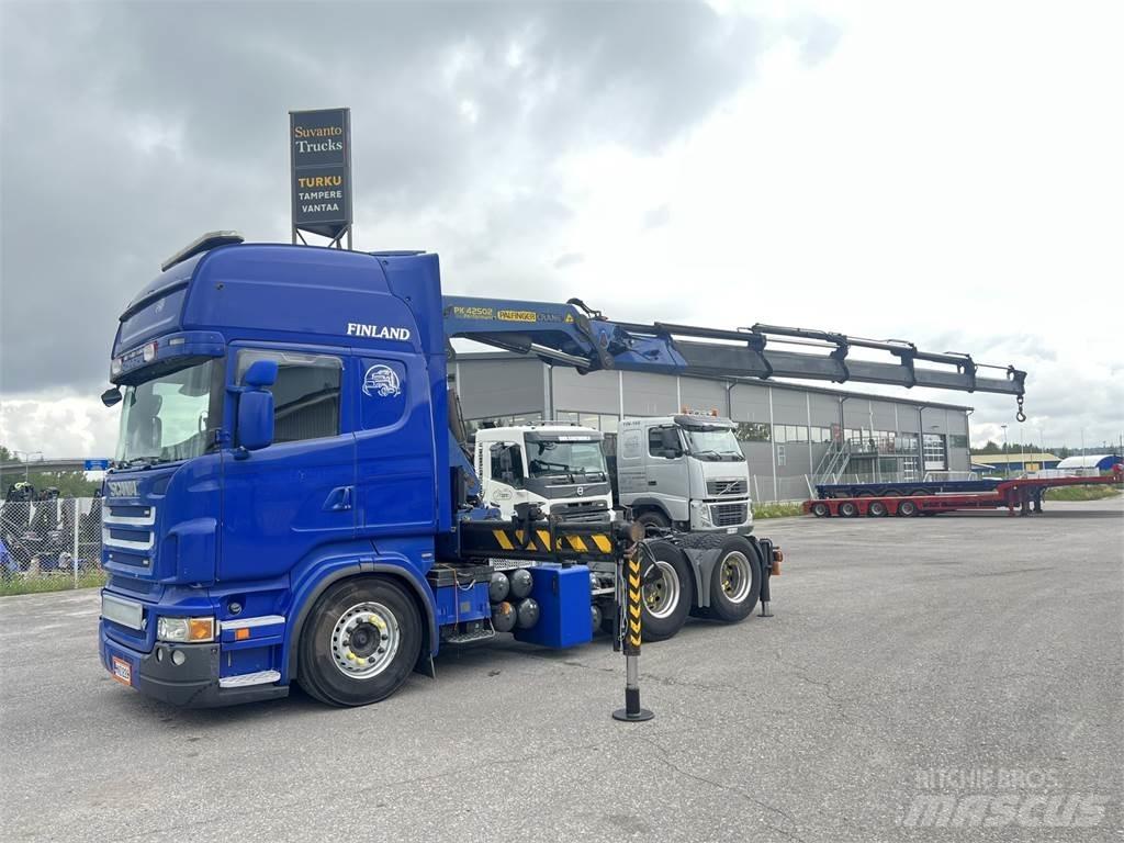 Scania R 560 6X2 Автомобильные краны