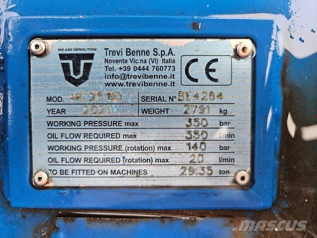 Trevibenne HC 25 ND Экскаваторы для разрушения