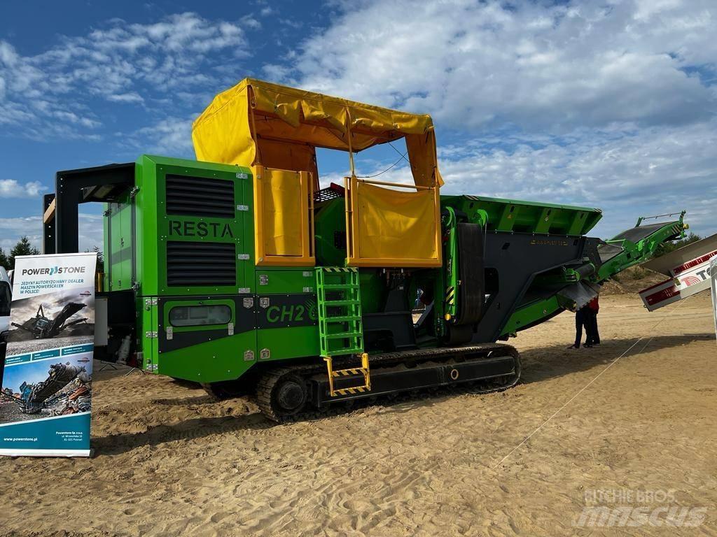 Resta CH3  metrotrak Мобильные дробилки