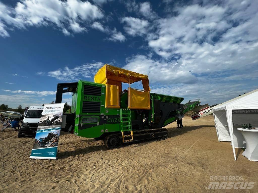 Resta CH3  metrotrak Мобильные дробилки