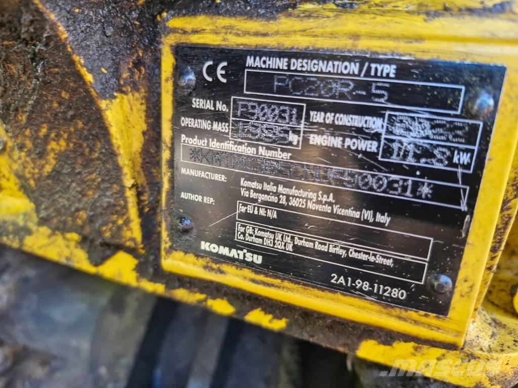 Komatsu PC 20 R-5 Мини-экскаваторы
