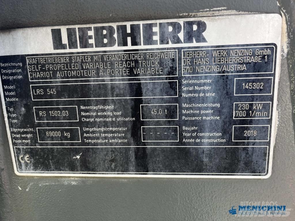 Liebherr LRS 545 Контейнерные вилочные погрузчики