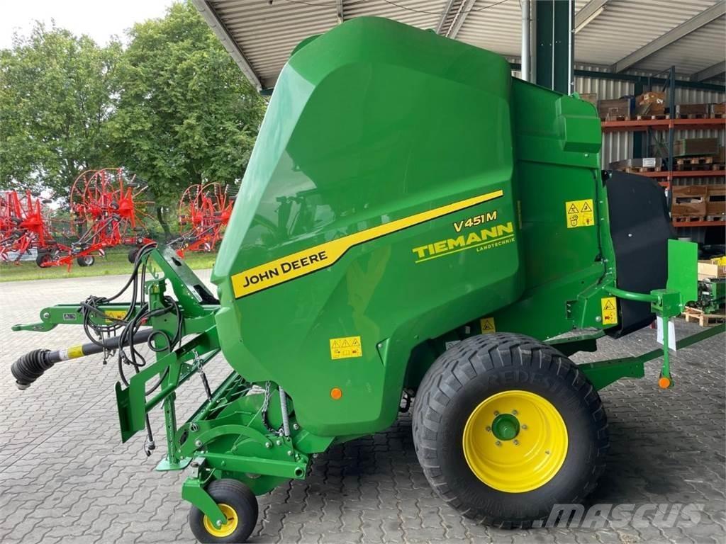 John Deere V451M Рулонные пресс-подборщики