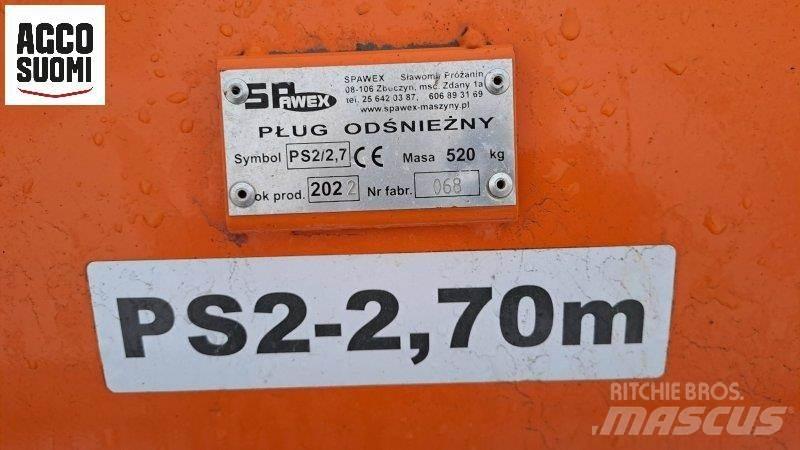 PS ALUEAURA 2-2.70 Снежные отвалы и плуги