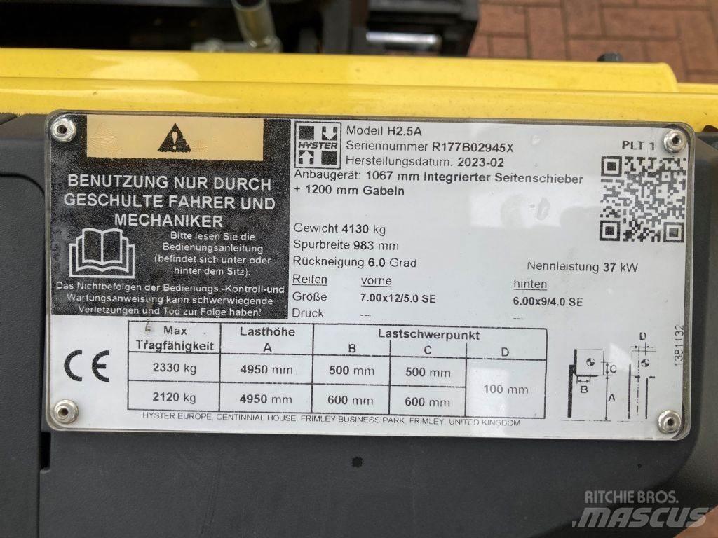 Hyster H 2.5A Дизельные погрузчики