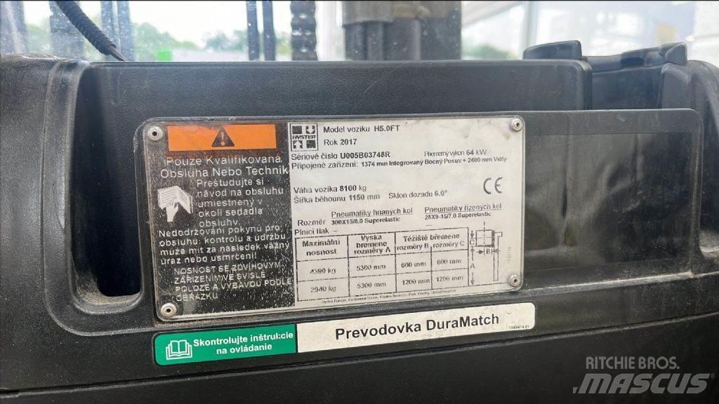 Hyster H 5.0 FT Газовые погрузчики