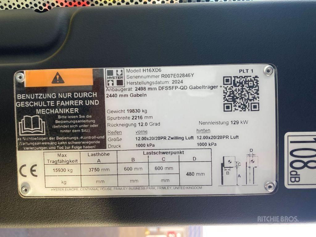 Hyster H16XD6 Дизельные погрузчики