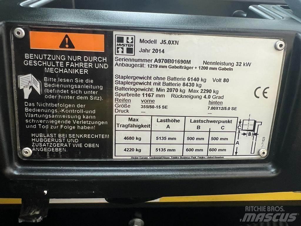 Hyster J 5.0 XN Электропогрузчики