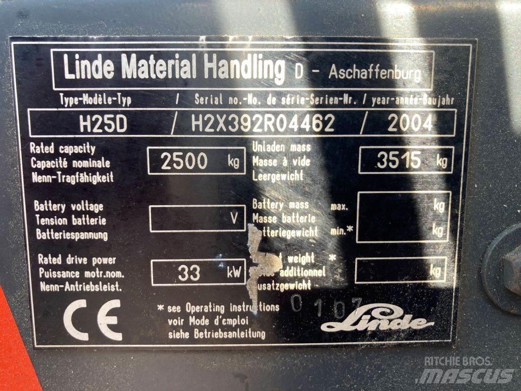 Linde H25D Дизельные погрузчики