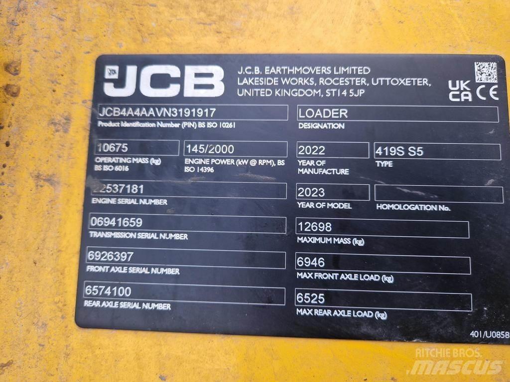 JCB 419S Сельхозтехника - Другие