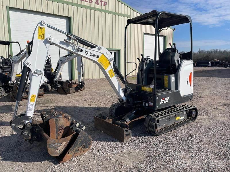 Bobcat E19 Мини-экскаваторы