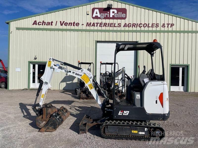 Bobcat E19 Мини-экскаваторы