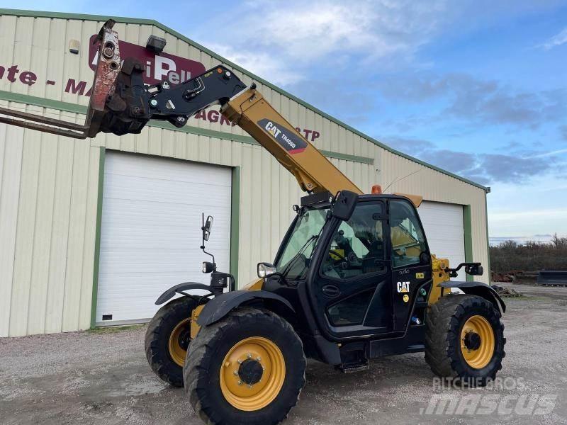 CAT TH408D Телескопические погрузчики