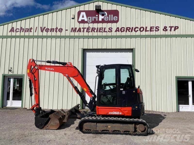 Kubota KX060-5 Мини-экскаваторы