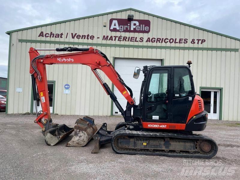 Kubota KX080-4 Мини-экскаваторы