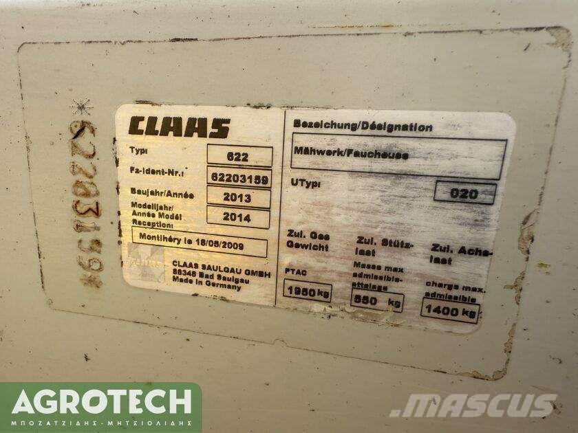 CLAAS DISCO 3050 TRC Трактора