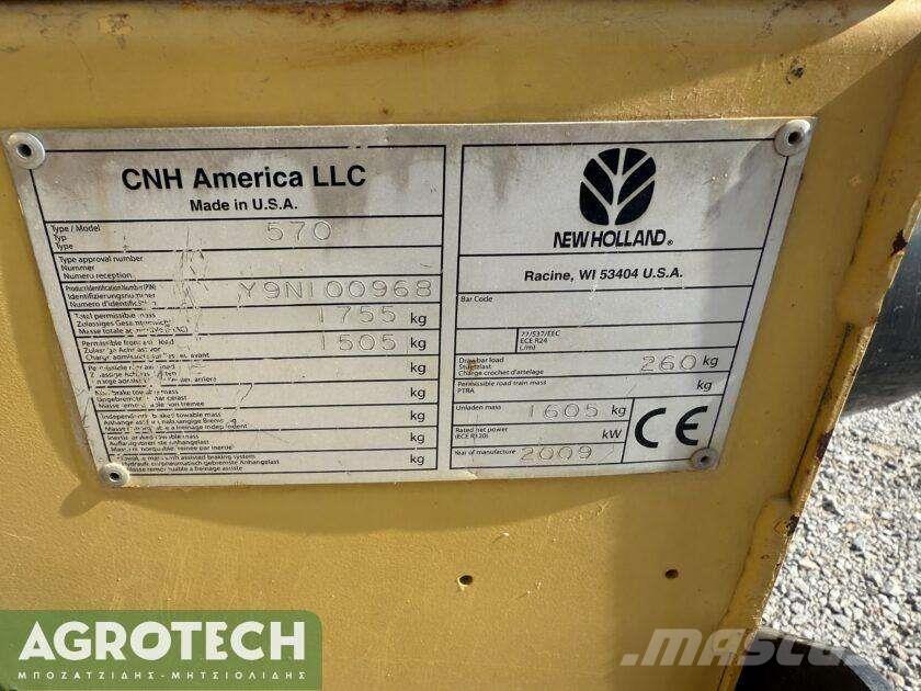 New Holland 570 Рулонные пресс-подборщики