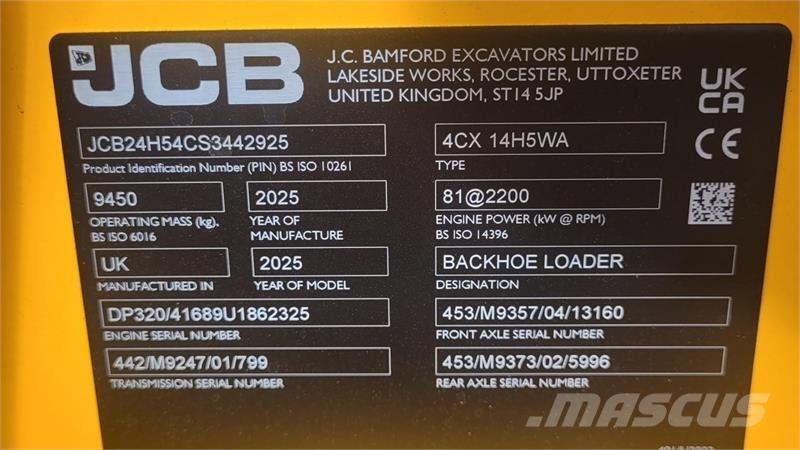 JCB 4CX Экскаваторы-погрузчики
