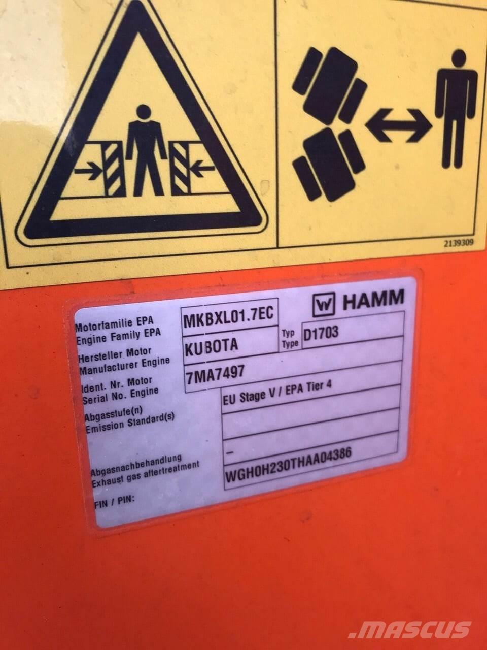 Hamm HD12VV Катки тротуарные
