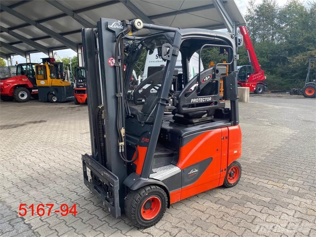 Linde E 20 PH 02 Электропогрузчики