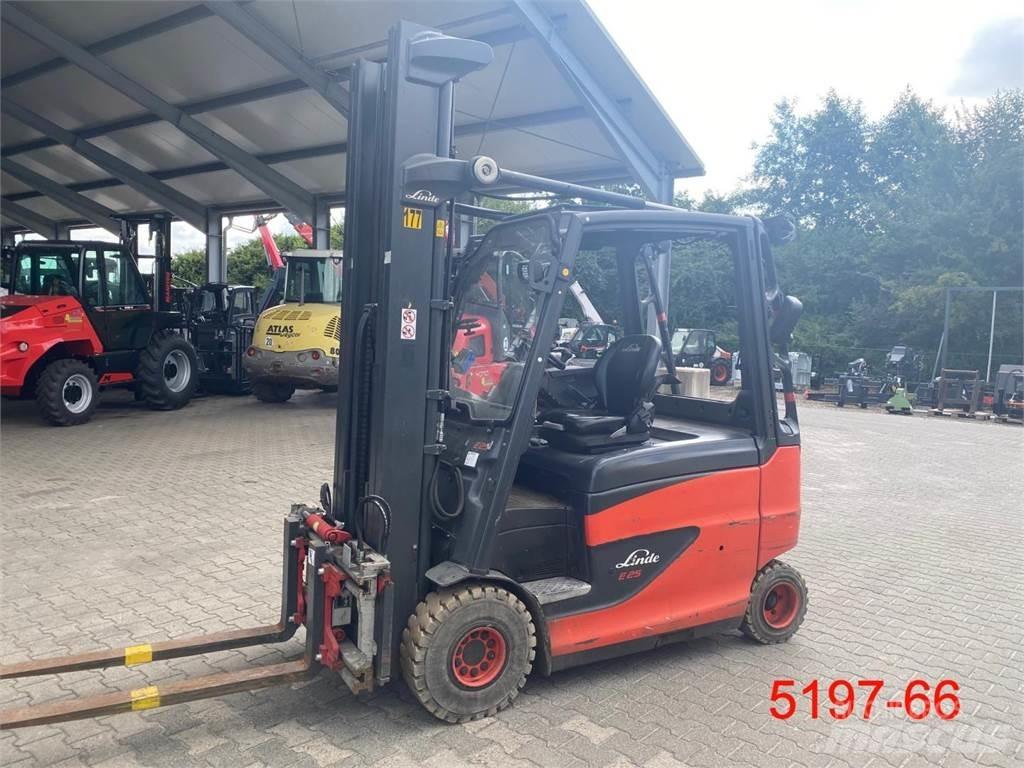 Linde E 25 HL - 01 600 Электропогрузчики
