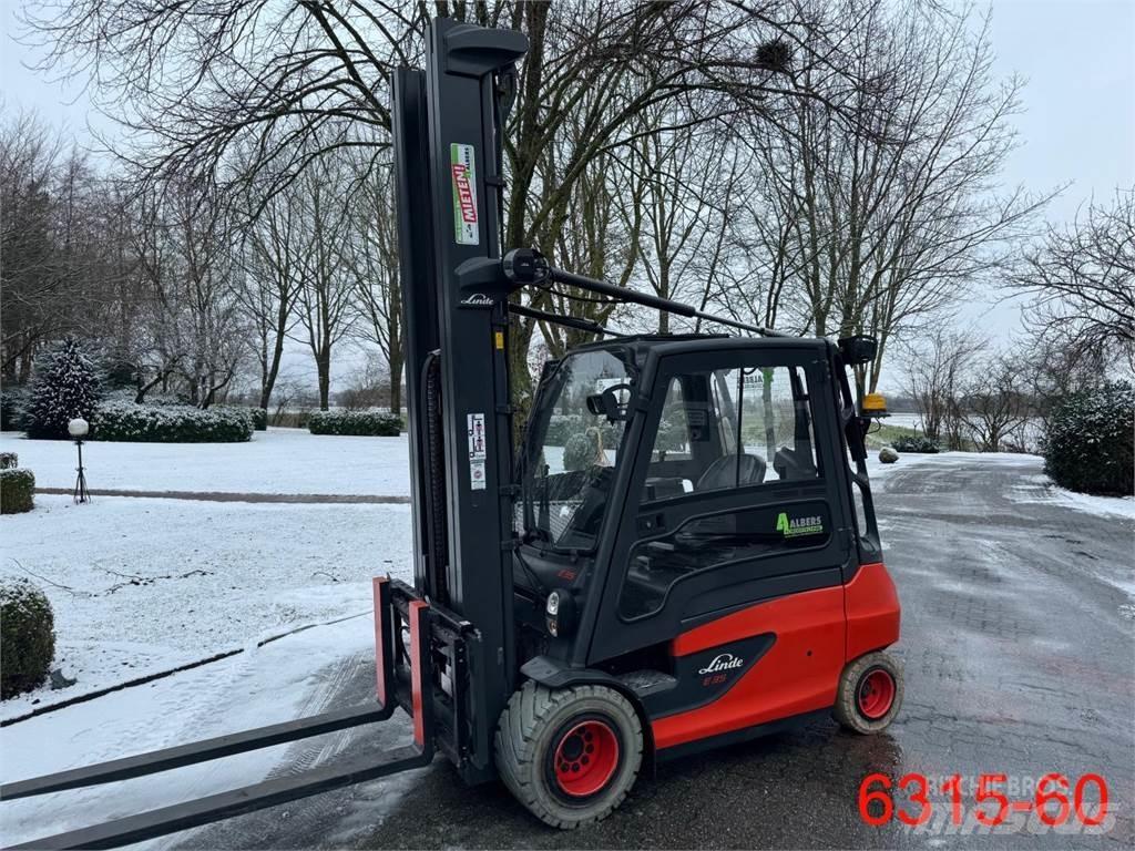 Linde E 35 L 01 Электропогрузчики