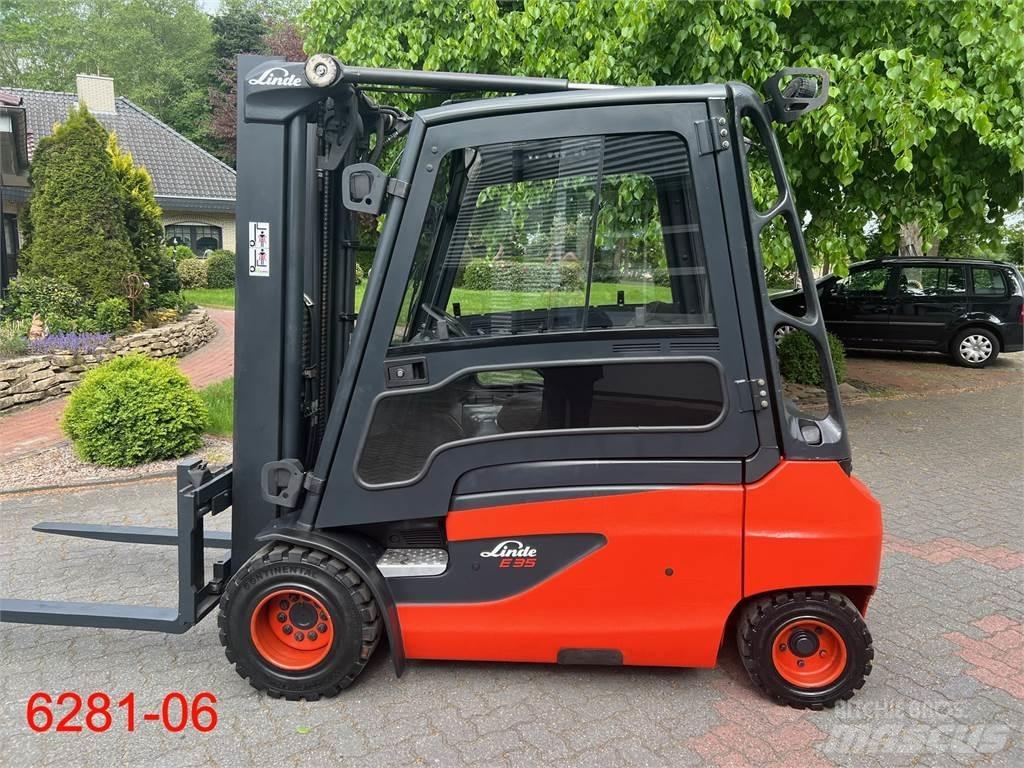 Linde E 35 L 01 Электропогрузчики