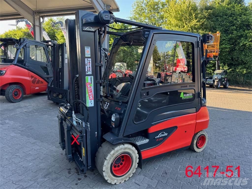 Linde E 35 L 01 Электропогрузчики
