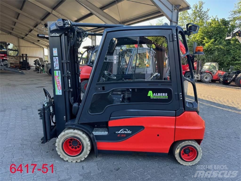 Linde E 35 L 01 Электропогрузчики