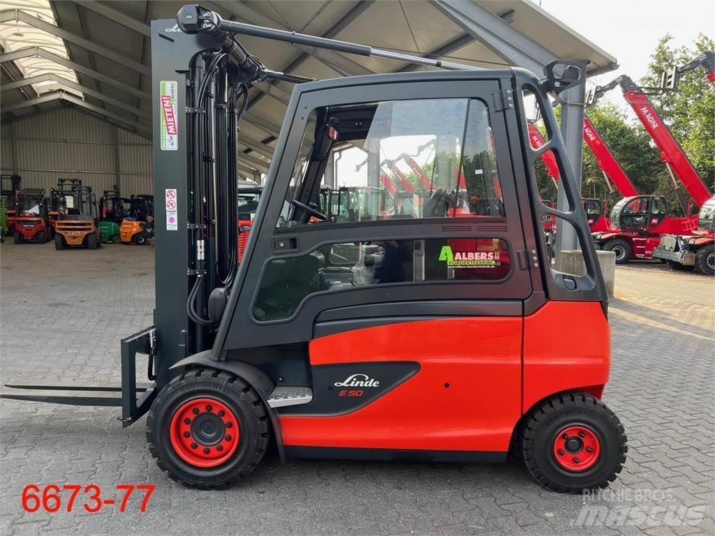 Linde E 50 HL Электропогрузчики