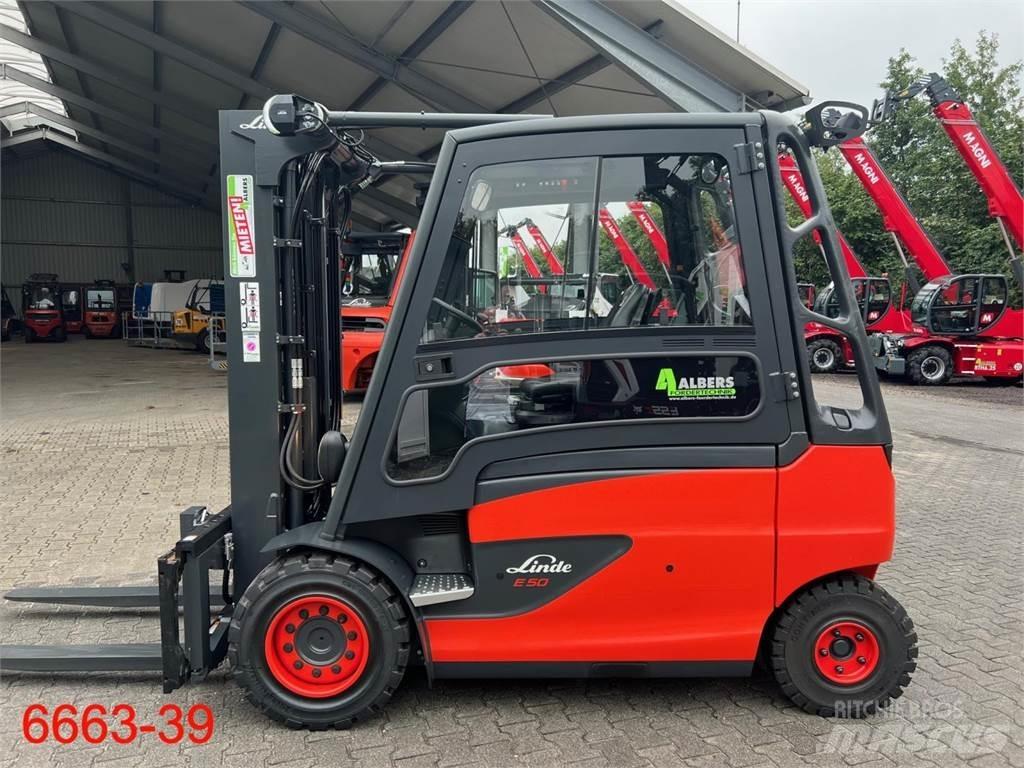 Linde E 50 HL 01 Электропогрузчики
