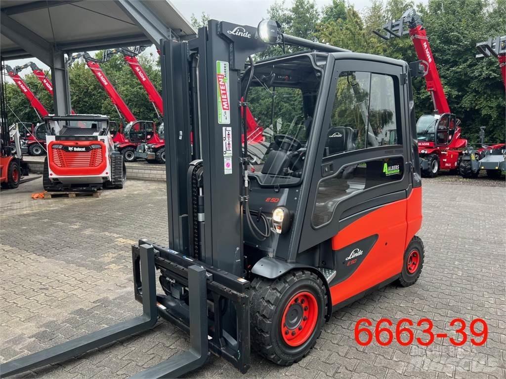 Linde E 50 HL 01 Электропогрузчики