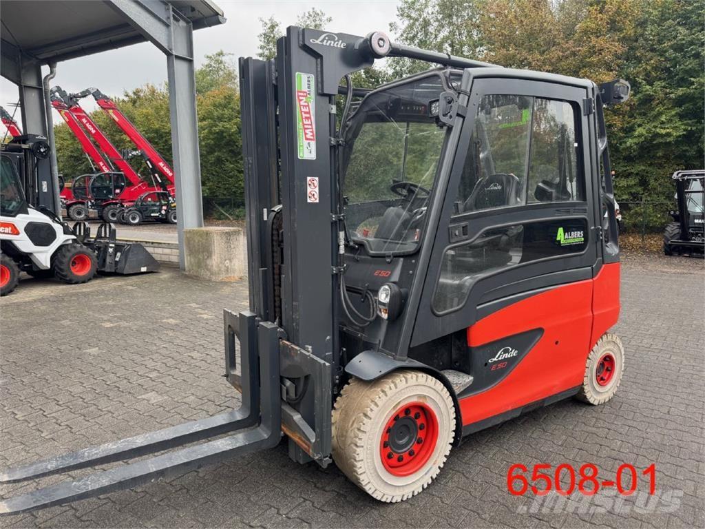 Linde E 50 HL 01 Электропогрузчики