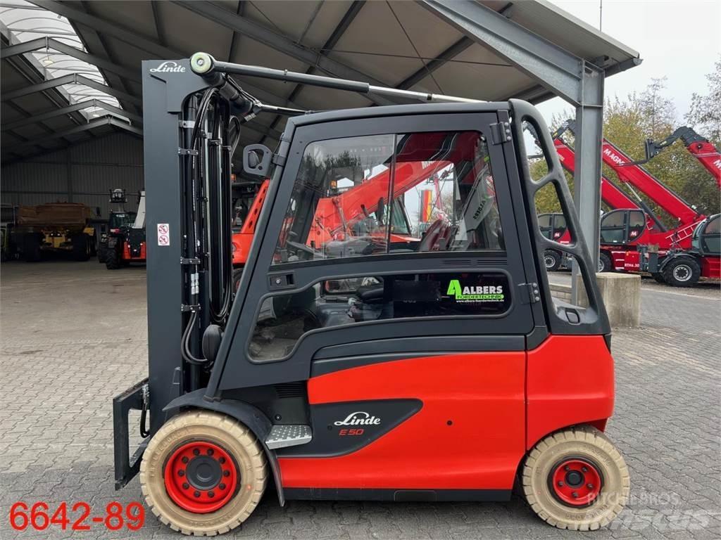 Linde E 50 HL 01 Электропогрузчики