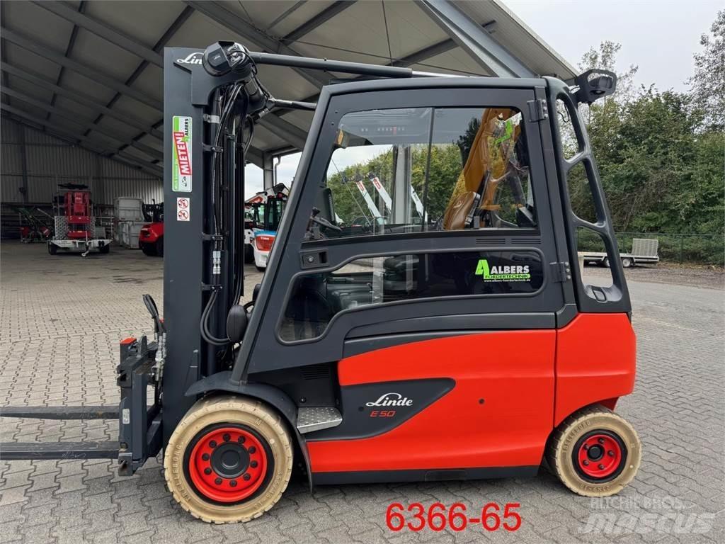 Linde E 50 HL - 01 / 600 Электропогрузчики