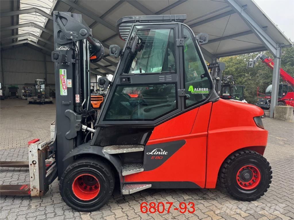 Linde E 80-01 / 900 Электропогрузчики