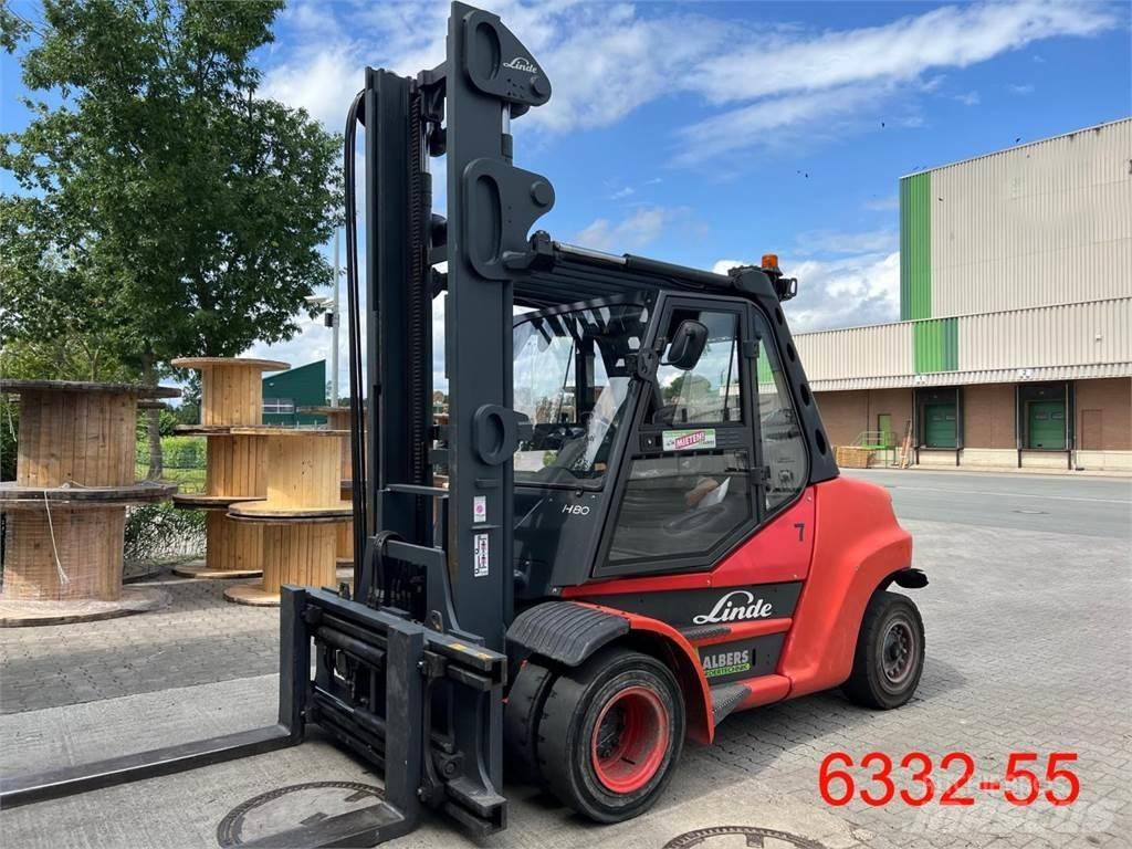 Linde H 80 D 02 900 Дизельные погрузчики