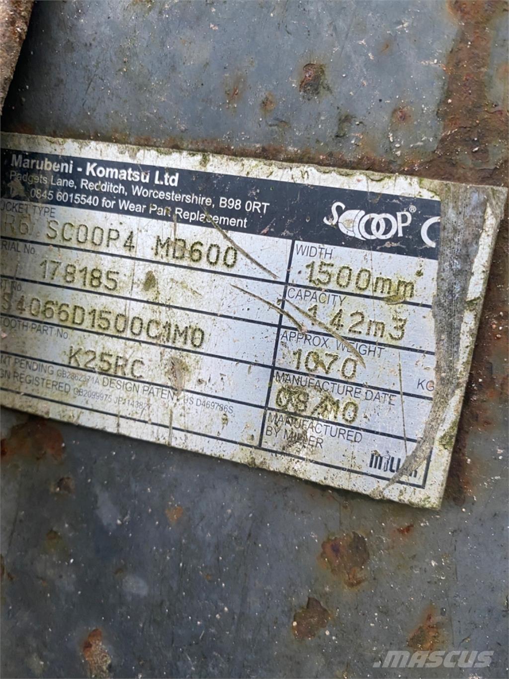  1500mm Ковши
