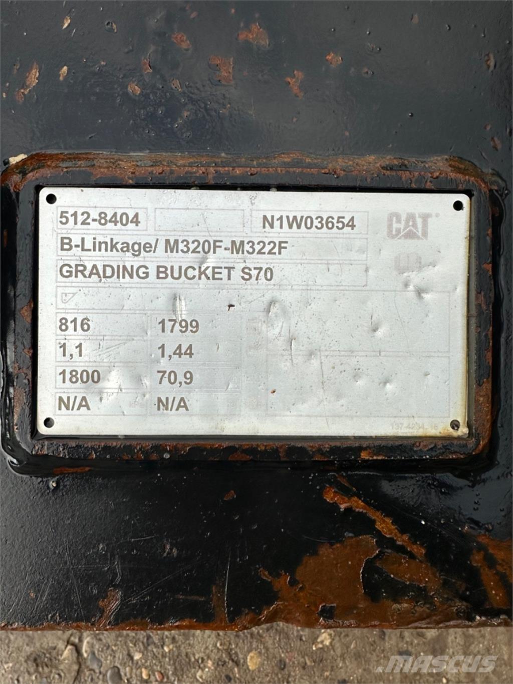  1750mm Ковши