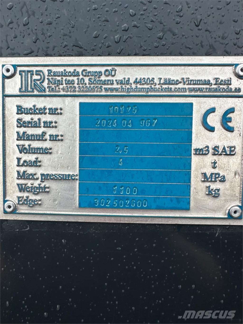  2650mm Бульдозерные отвалы