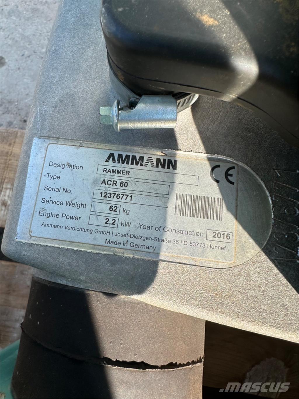 Ammann ACR60 Трамбовщики