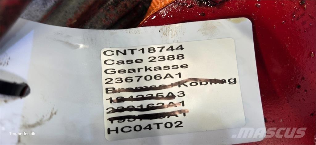 CASE 2388 Трансмиссии
