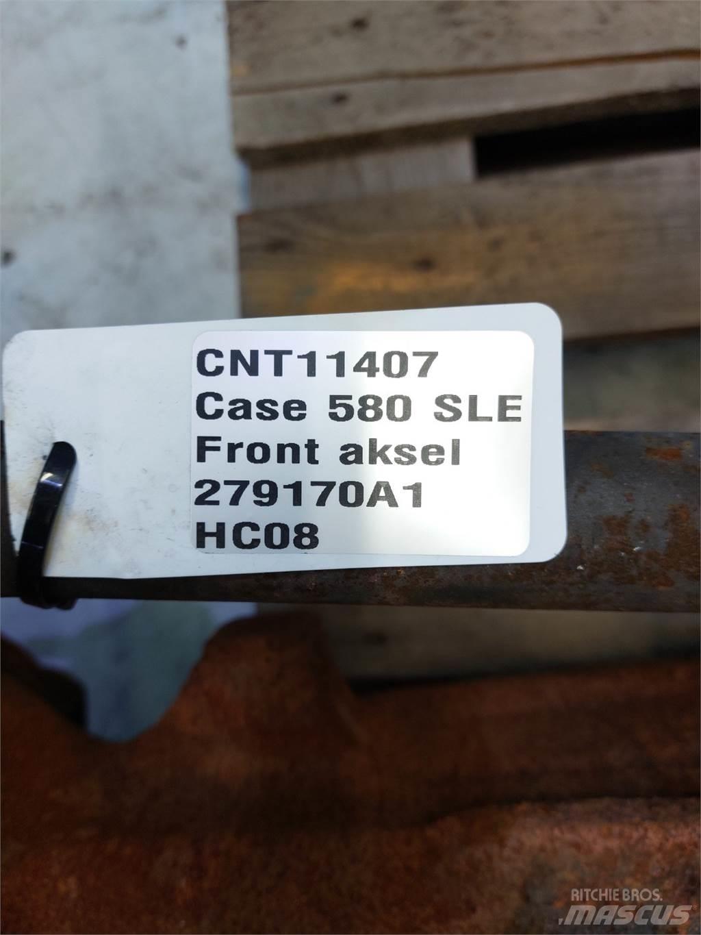 CASE 580 SLE Оси