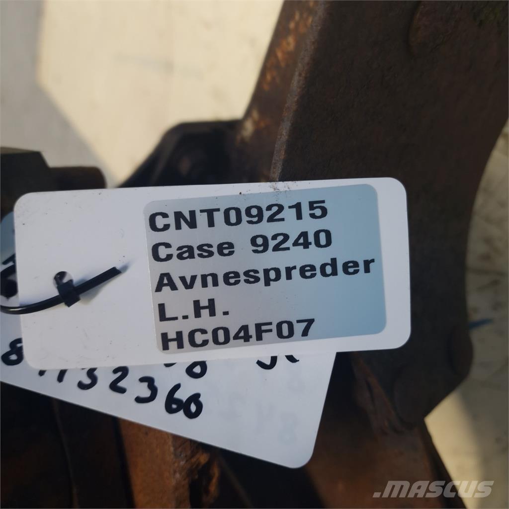 CASE 9240 Компоненты для зерноуборочных комбайнов
