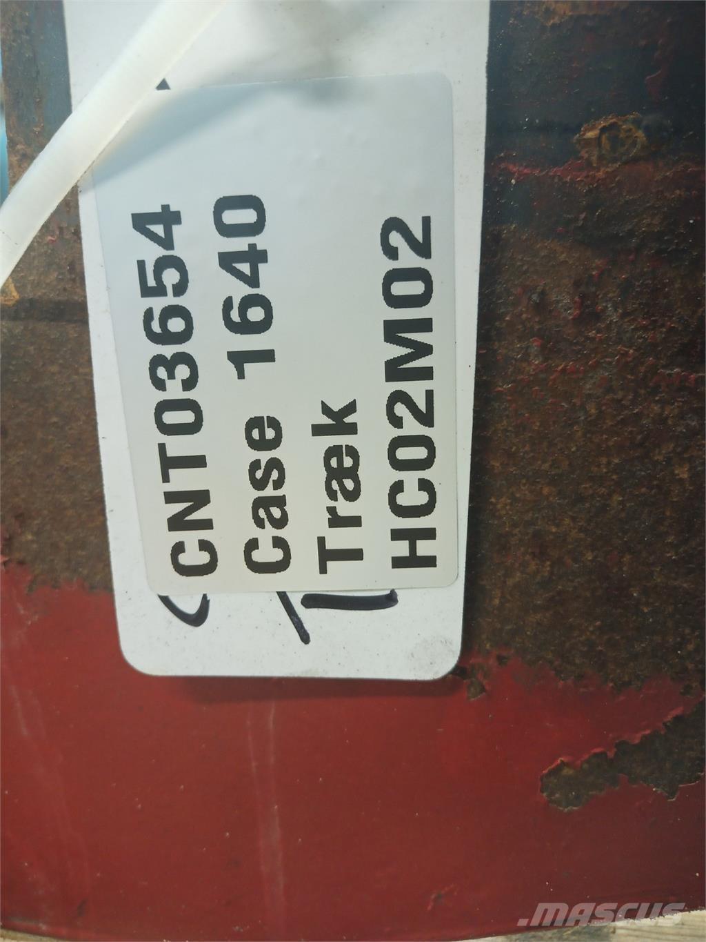 Case IH 1640 Компоненты для зерноуборочных комбайнов