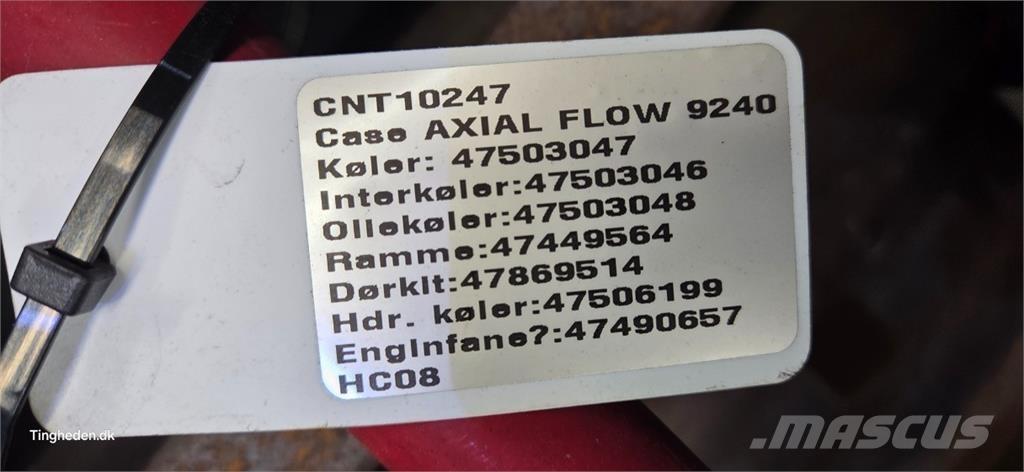 Case IH 9240 Радиаторы