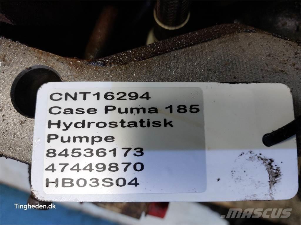CASE Puma 185 Трансмиссии